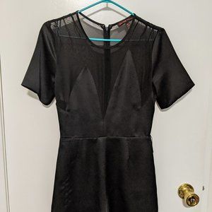 TOPSHOP X KATE MOSS SATIN JUMPSUIT